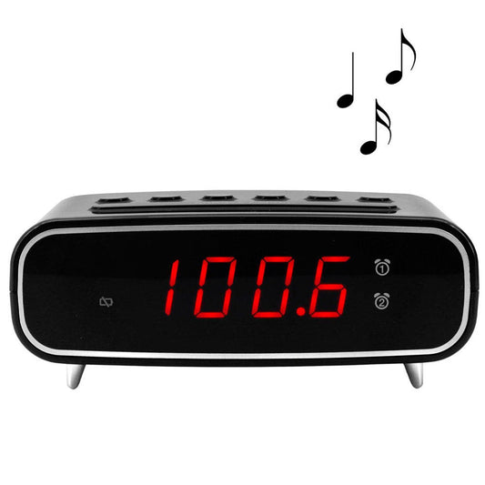 soundmaster Radiowecker schwarz | UR111SW