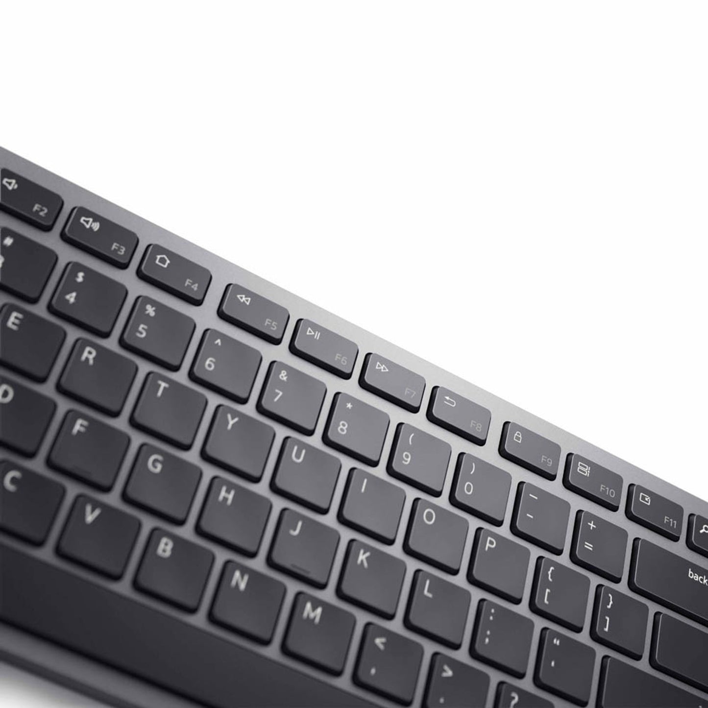 DELL KB700 Tastatur kabellos grau | KB700-GY-R-GER