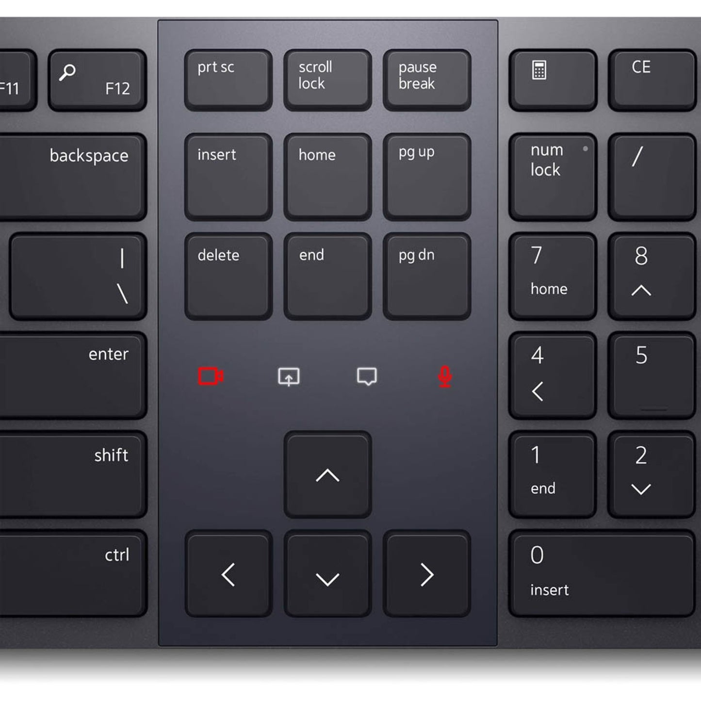 DELL KB900 Tastatur kabellos grau | KB900-GR-GER