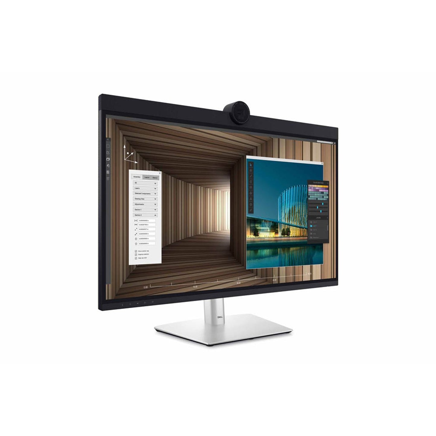 DELL UltraSharp U3224KBA Monitor 80,0 cm (32,0 Zoll) silber | DELL-U3224KBA