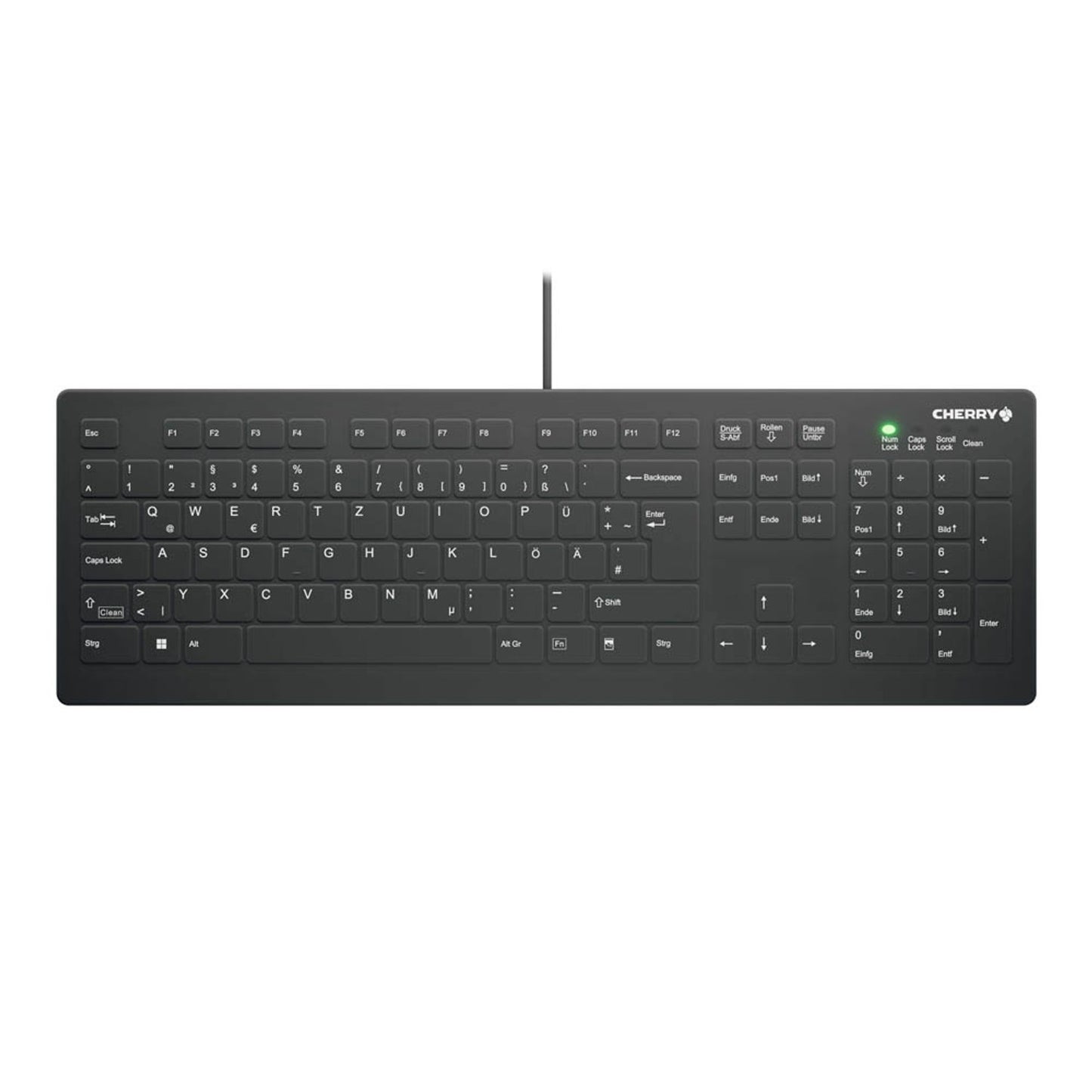 CHERRY AK-C8112 Medical Keyboard mit IP68 Hygiene-Tastatur kabelgebunden