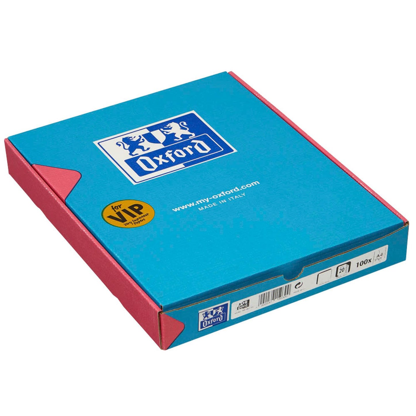OXFORD Sichthüllen DIN A4 transparent glatt 0,14 mm | 100461003 | 1 Pack = 100 St.