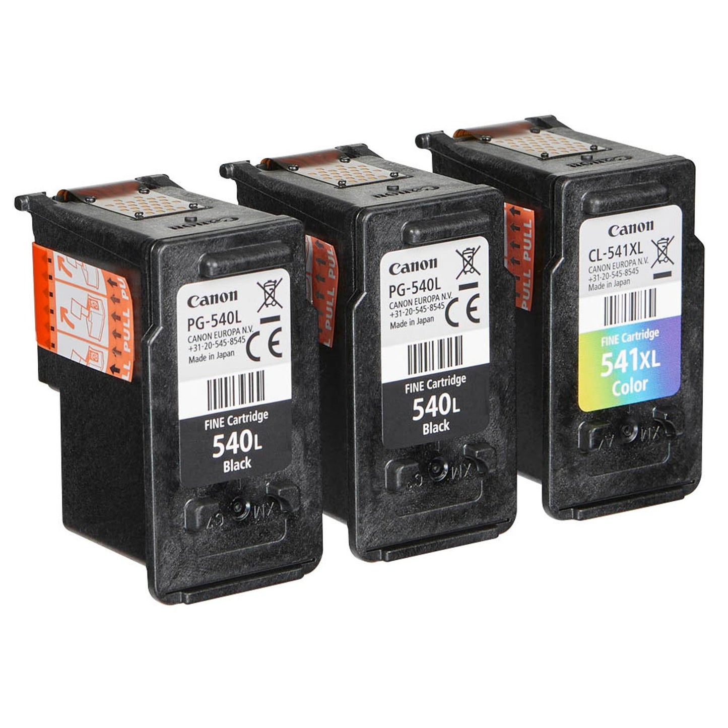 Canon PG-540Lx2/CL-541XL schwarz, color Druckköpfe, 3er-Set | 5224B017 | 1 Pack = 3 St.
