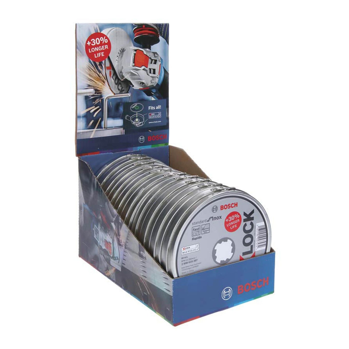 BOSCH Trennscheiben X-LOCK Standard for Inox | 2608619267