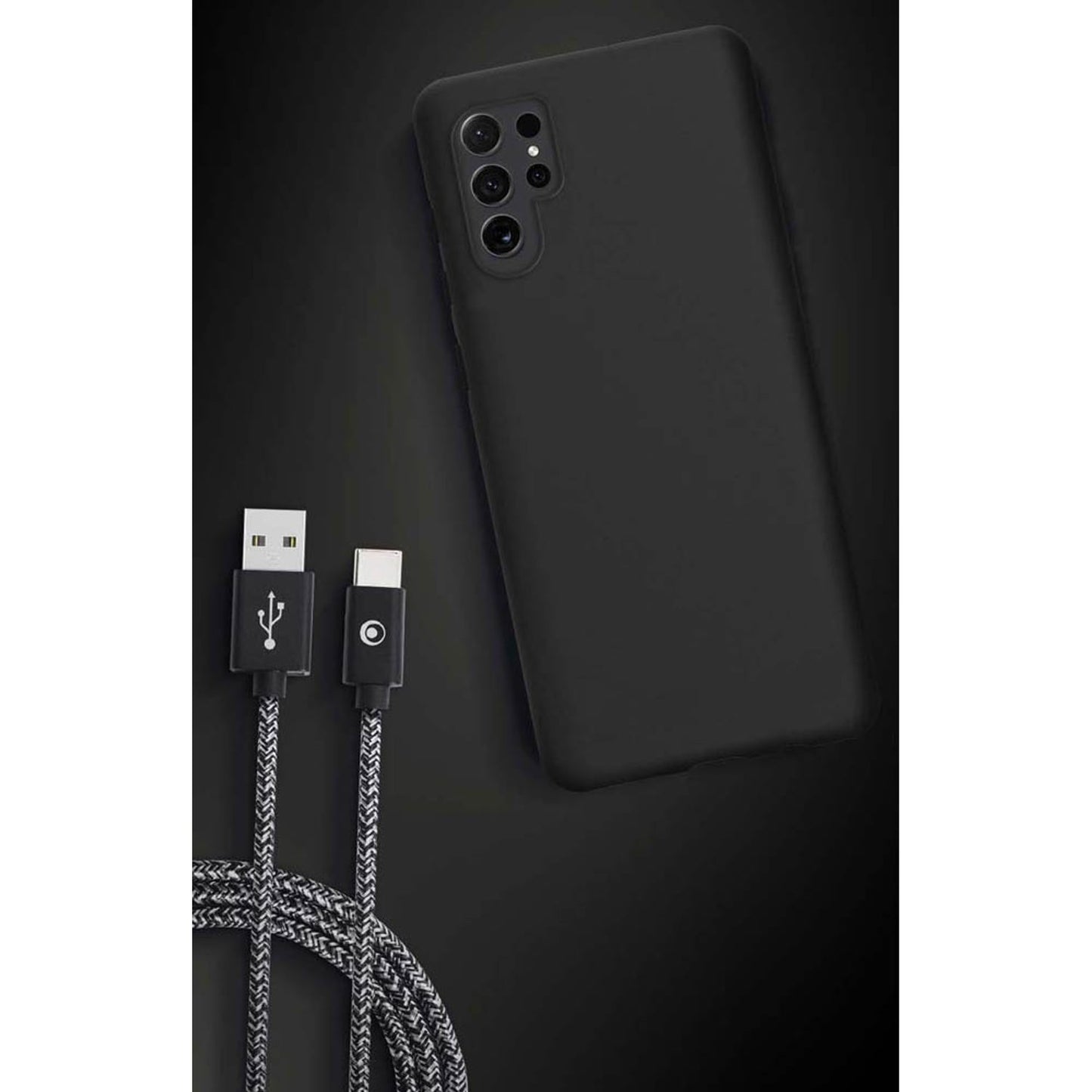 bigben Soft-Flex Case Handy-Cover für SAMSUNG Galaxy S24 Ultra schwarz | COVSOFTGS24UB