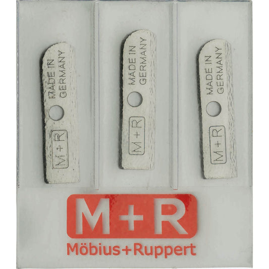 M + R Ersatzklingen für Spitzer silber | 1000050 | 1 Pack = 10 St.