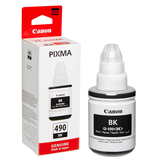 Canon GI-490 BK schwarz Tintenflasche | 0663C001