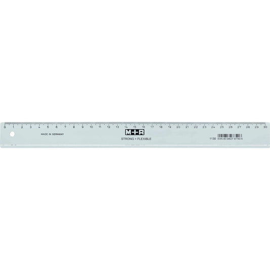 M + R Lineal STRONG + FLEXIBLE 30,0 cm, glasklar | 11300300