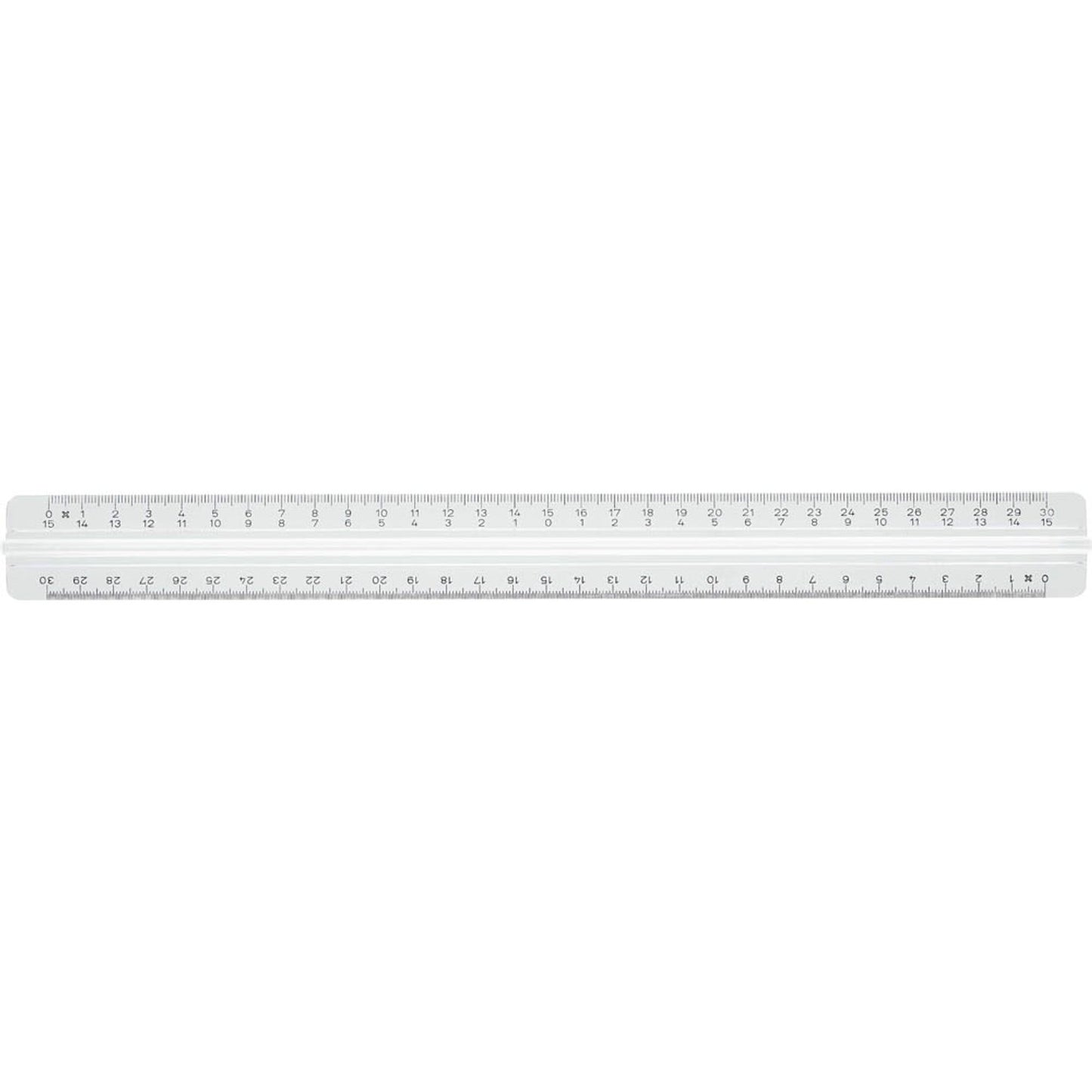 M + R Lineal Prisma 30,0 cm, glasklar | 13310000