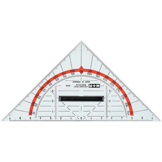 M + R Geodreieck 16,0 cm | 23180100