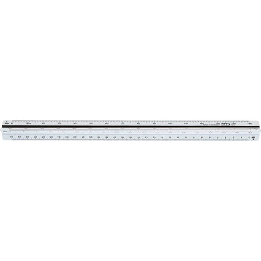 M + R Dreikantmaßstab 30,0 cm, weiß