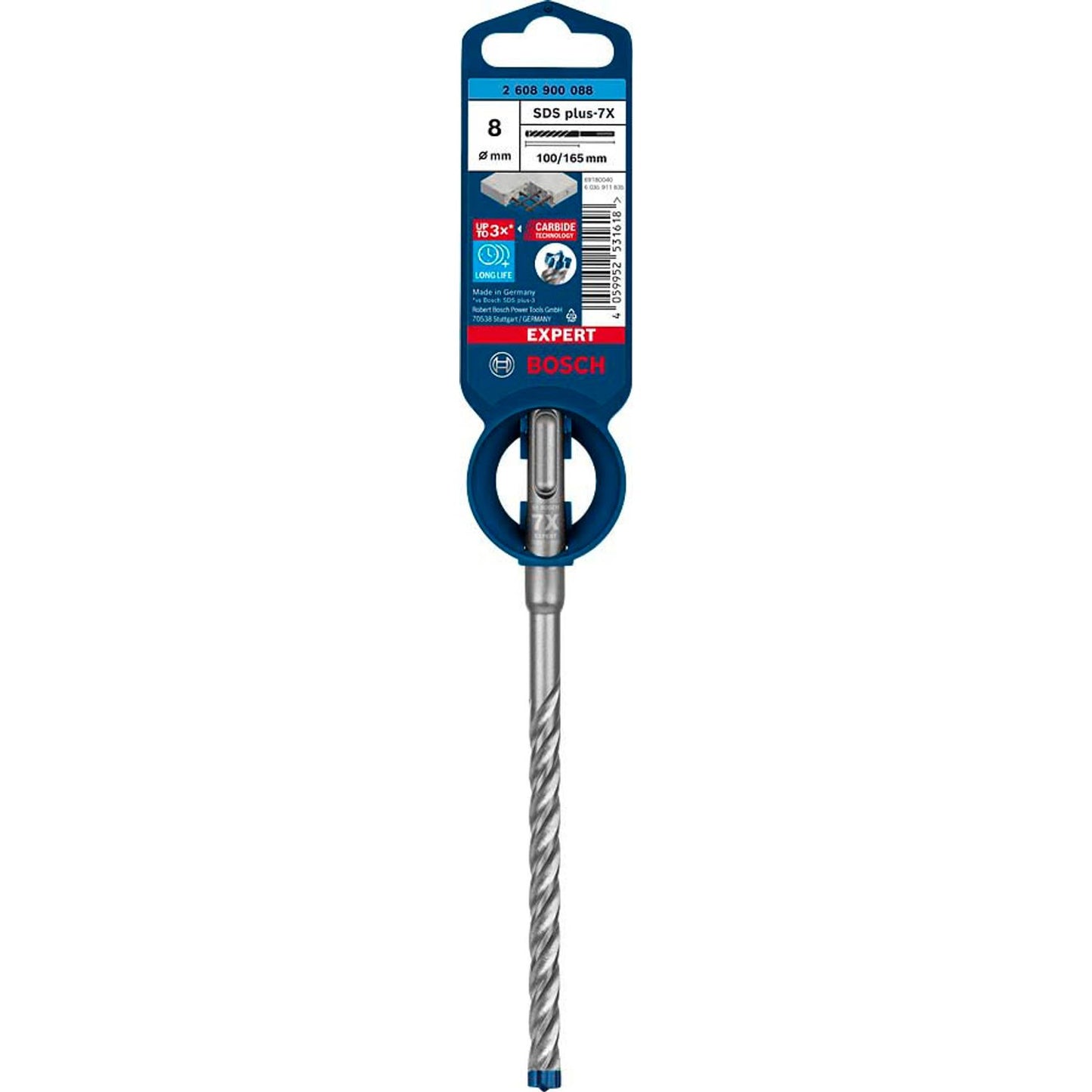 BOSCH EXPERT SDS plus-7X Hammerbohrer, Ø 8,0 mm | 2608900088