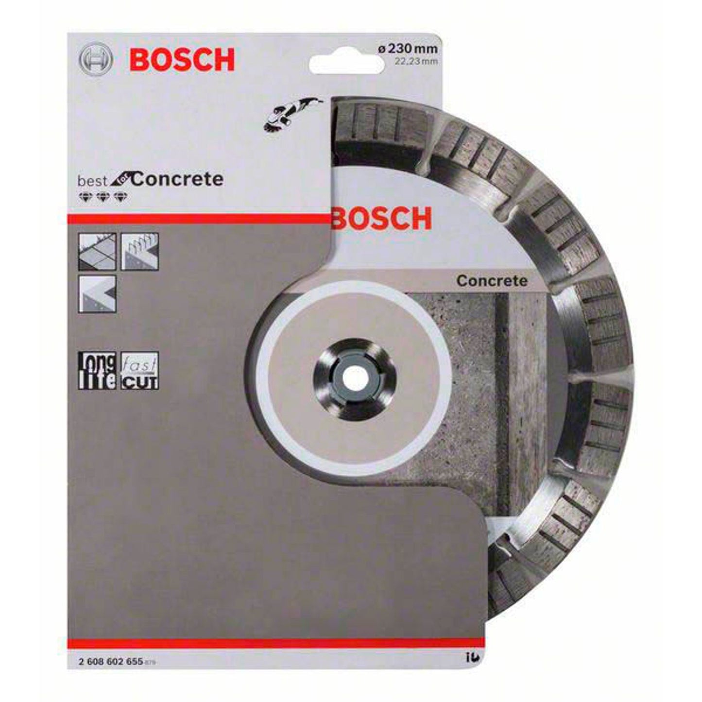 BOSCH Diamant-Trennscheibe Best for Concrete | 2608602655