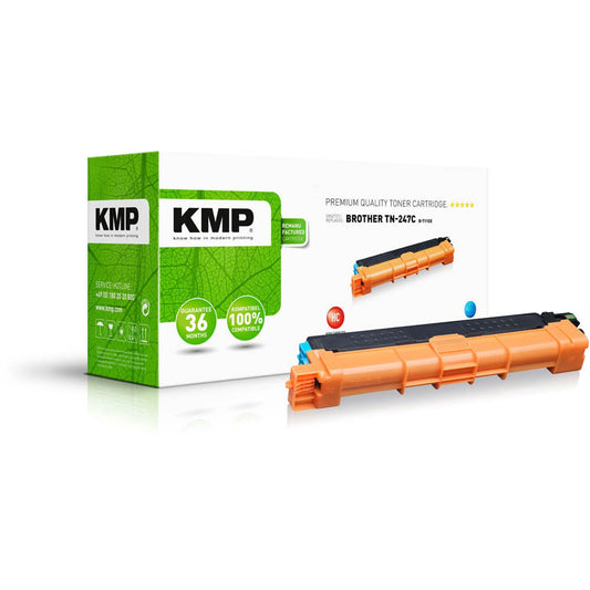 KMP B-T110X cyan Toner kompatibel zu brother TN-247C | 1268,3003