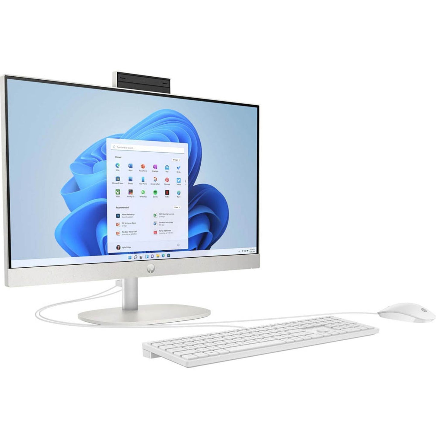 HP 24-cr0002ng All-in-One PC, 8 GB RAM, 512 GB SSD M.2, AMD Ryzen™5 | 8Y3P9EA#ABD