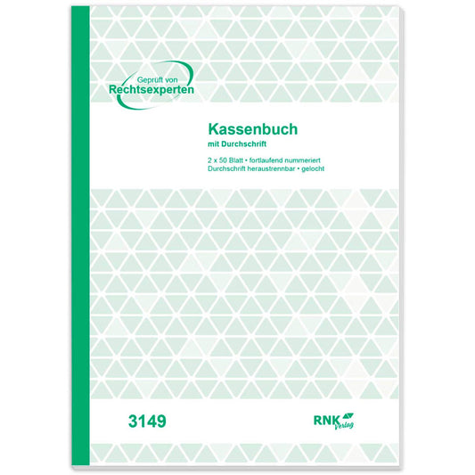 RNK-Verlag Kassenbericht Formularbuch | 3149