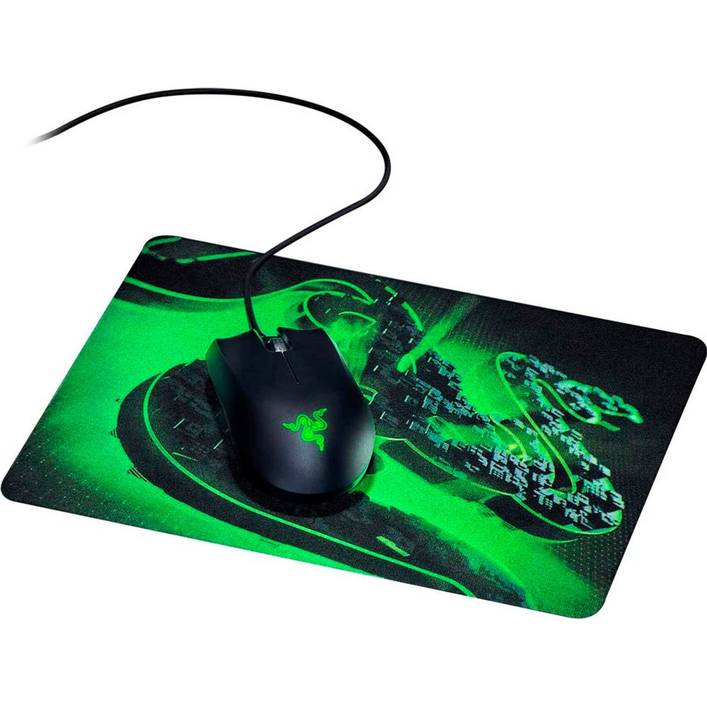RAZER Abyssus Lite + Goliathus Mobile Mousepad Maus kabelgebunden schwarz | RZ83-02730100-B3M1