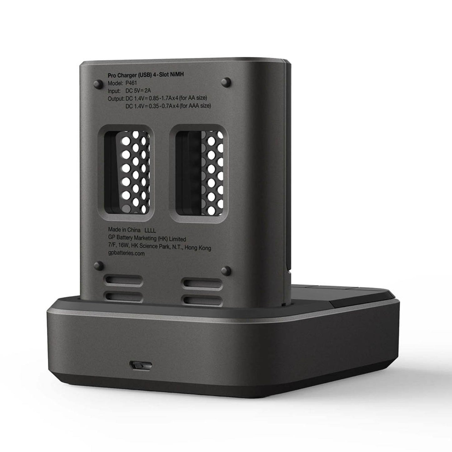GP P461 USB-Akku-Schnellladegerät | GPRCPCHP461D464