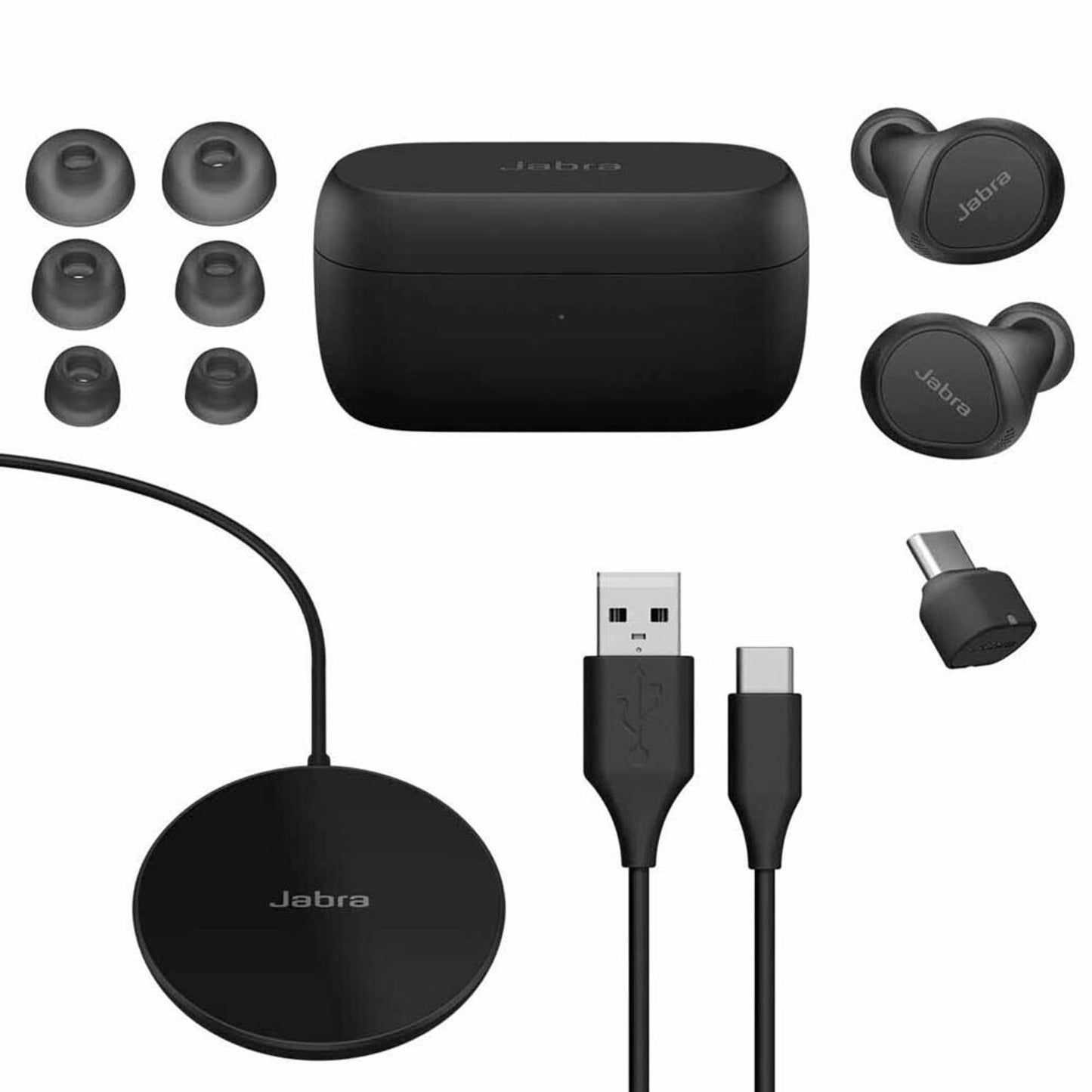 Jabra Evolve2 Buds UC In-Ear-Kopfhörer schwarz | 20797-989-889