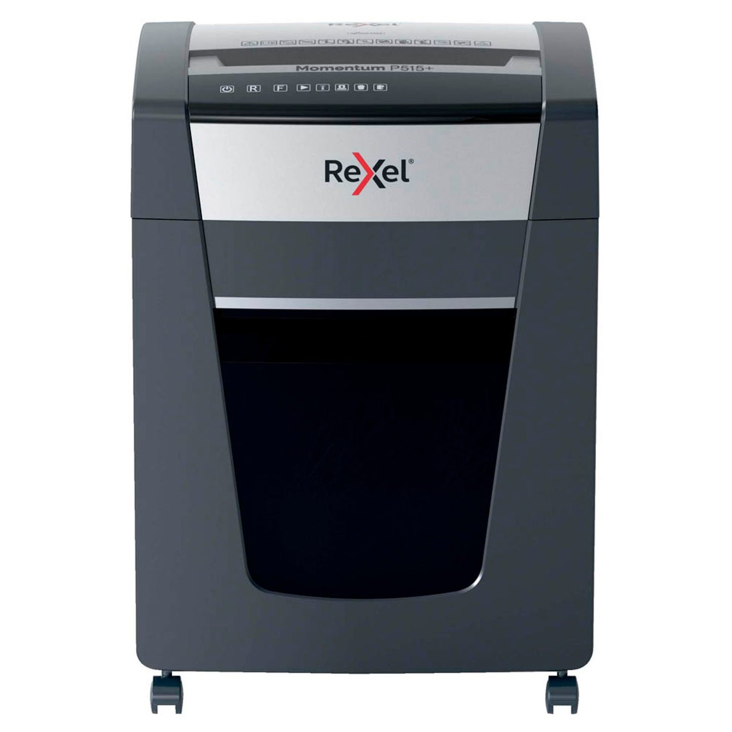 Rexel P515+ Aktenvernichter mit Partikelschnitt P-5, 2 x 15 mm, bis , grau | 2021515MEU