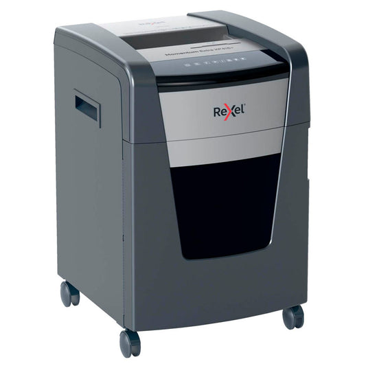 Rexel XP418+ Aktenvernichter mit Partikelschnitt P-4, bis , grau | 2021418,00 XEU