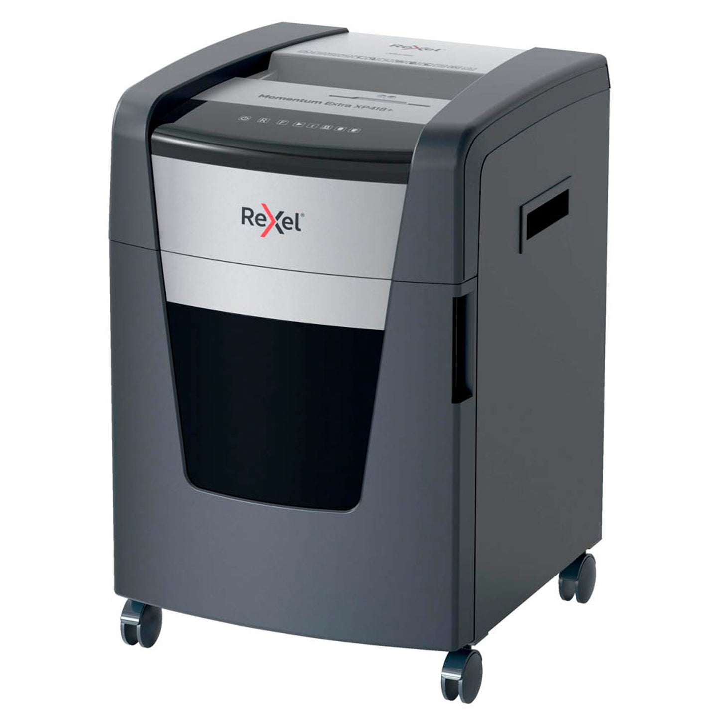 Rexel XP418+ Aktenvernichter mit Partikelschnitt P-4, bis , grau | 2021418,00 XEU