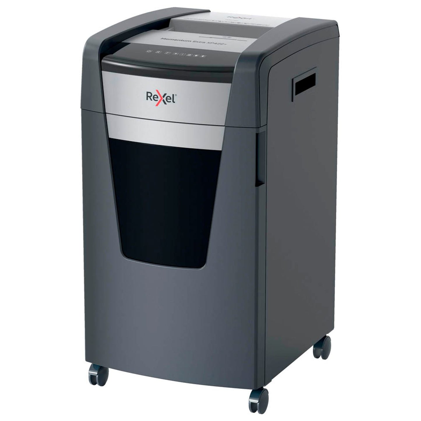 Rexel XP422+ Aktenvernichter mit Partikelschnitt P-4, 4 x 35 mm, bis , grau | 2021422,00 XEU