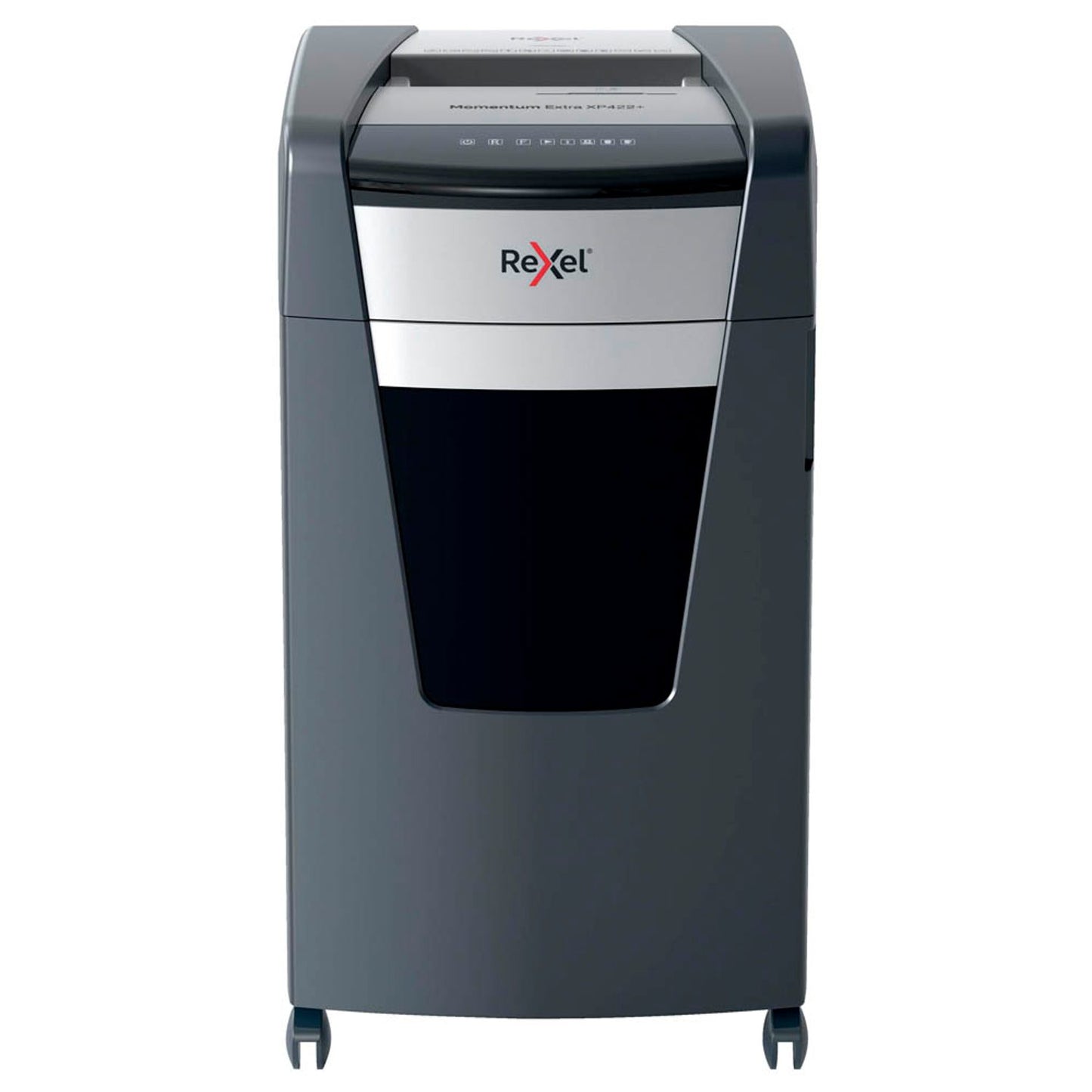 Rexel XP422+ Aktenvernichter mit Partikelschnitt P-4, 4 x 35 mm, bis , grau | 2021422,00 XEU