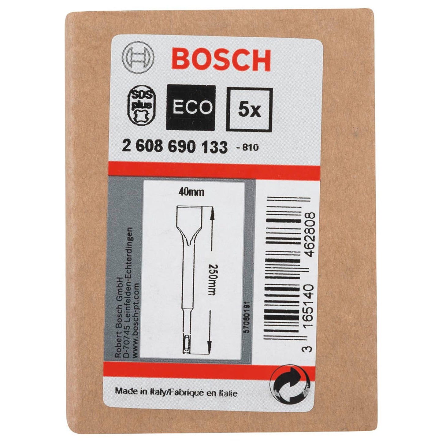 BOSCH Spatmeißel, 250,0 mm | 2608690133