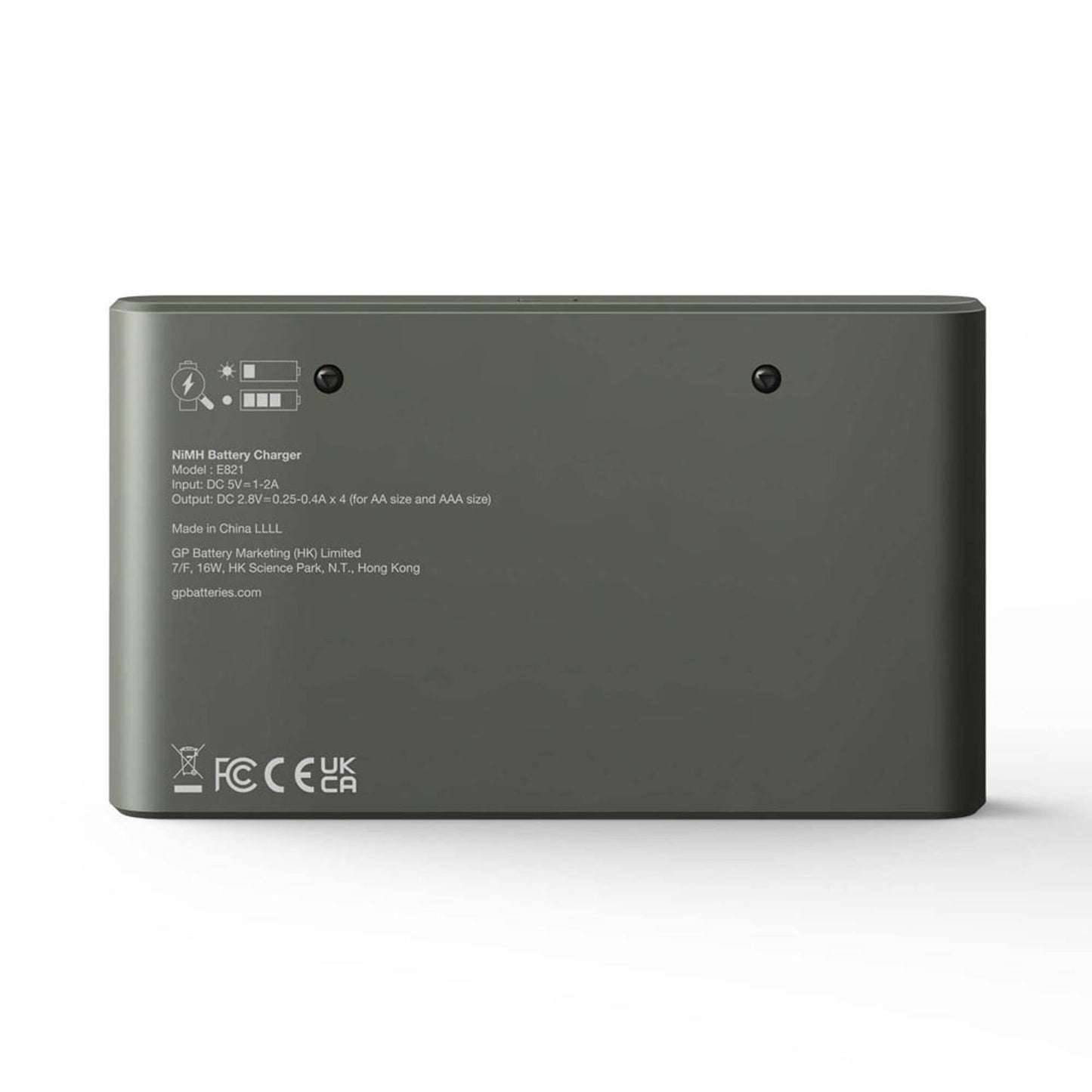 GP Basic E821U 8-Port USB-Akku-Ladegerät inkl. Akkus | GPRCKCHE821389