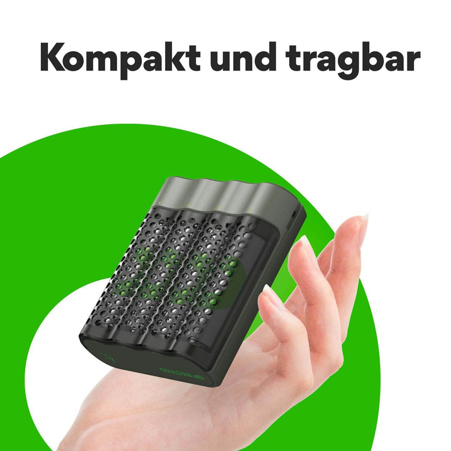 GP M452U 4-Port Akku-Schnellladegerät inkl. Akkus | GPRCKCHM452U433