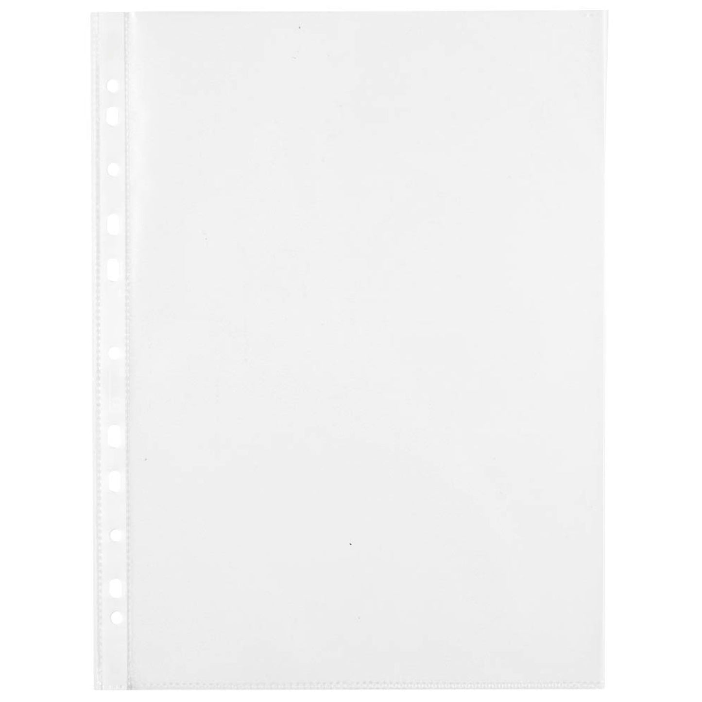 BRUNNEN Prospekthüllen DIN A4 transparent genarbt 0,06 mm | 1066699 | 1 Pack = 10 St.