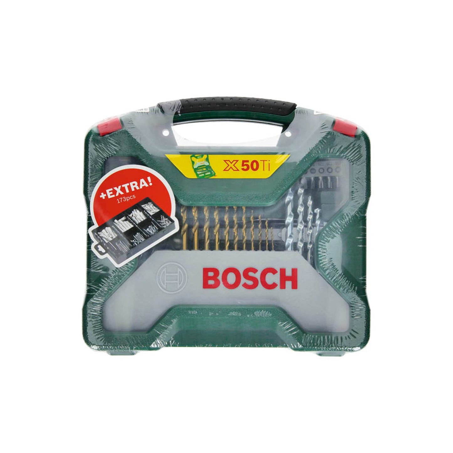 BOSCH X-Line 50Ti plus 173-teilig Fixier-Set Bohrer- und Bit-Set, 223-teilig | 2607017523