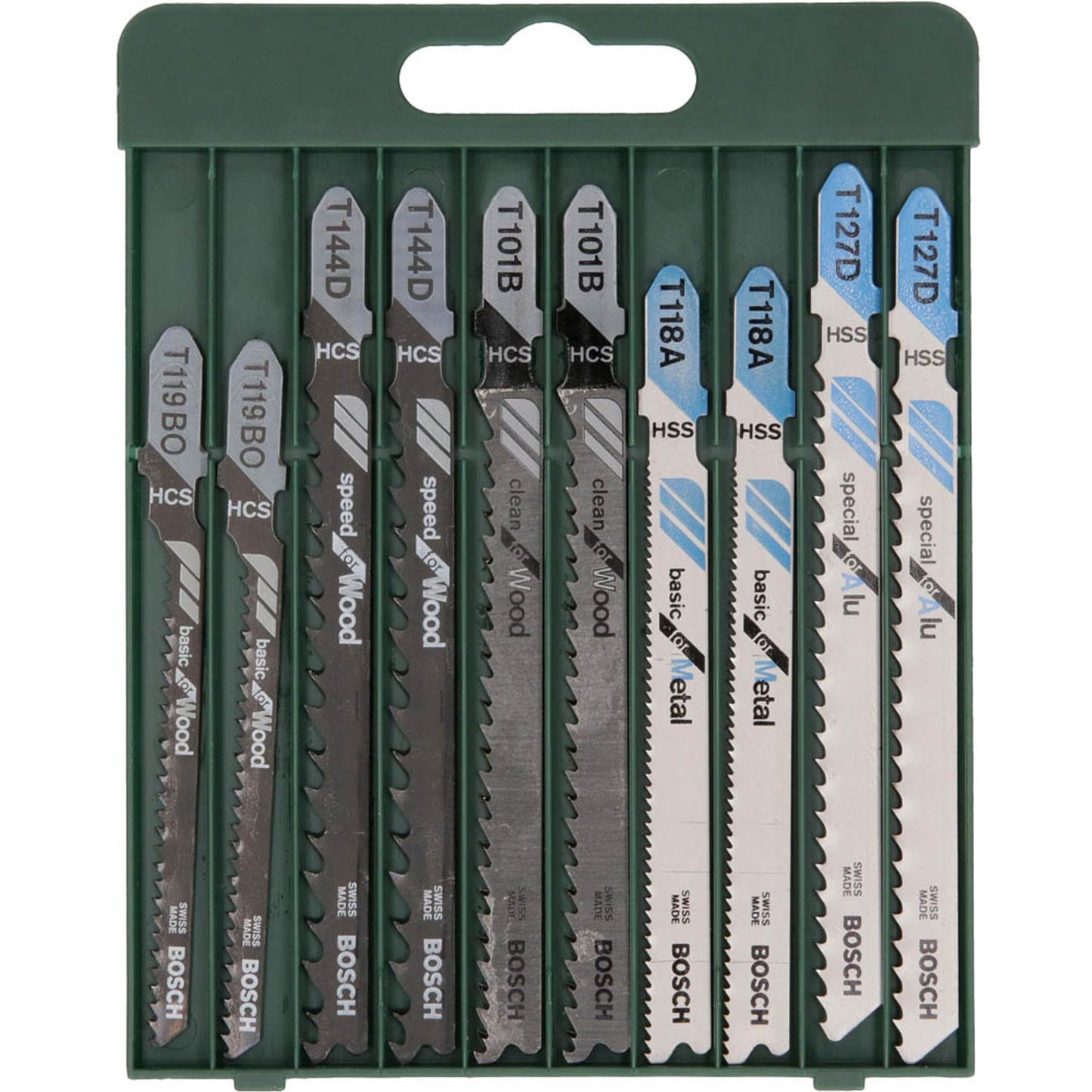 BOSCH Mixed Wood and Metal Stichsägeblätter-Set 10-teilig | 2609256746