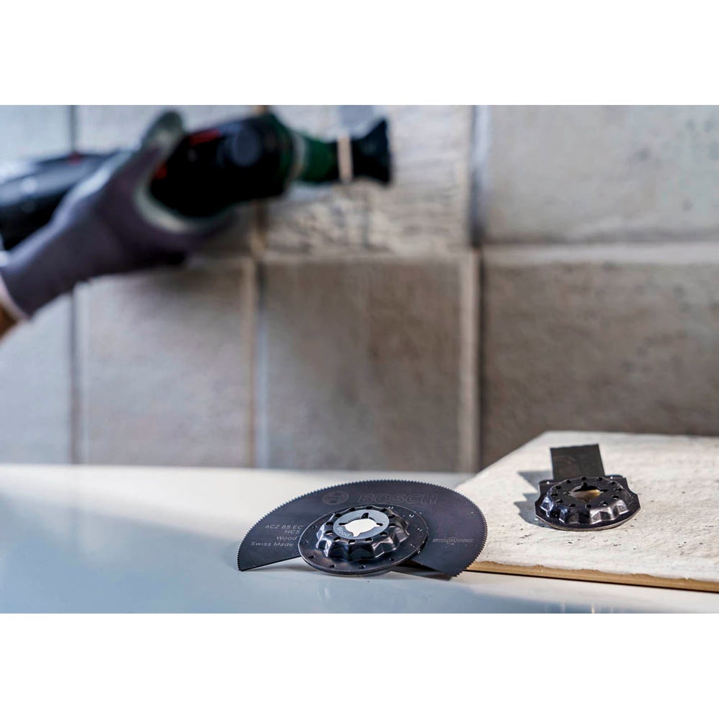 BOSCH Starlock Starter-Set Tiles Tauchsägeblätter-Set 3-teilig | 2607017324