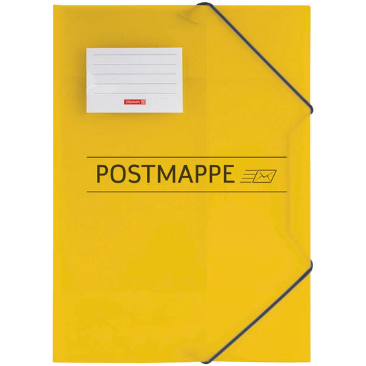 BRUNNEN Eckspanner Postmappe DIN A4 gelb | 104705410