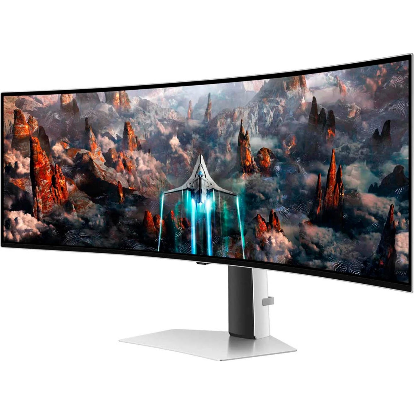 SAMSUNG Odyssey OLED G9 S49CG934SU Curved Monitor 124,0 cm (49,0 Zoll) grau | LS49CG934SUXEN