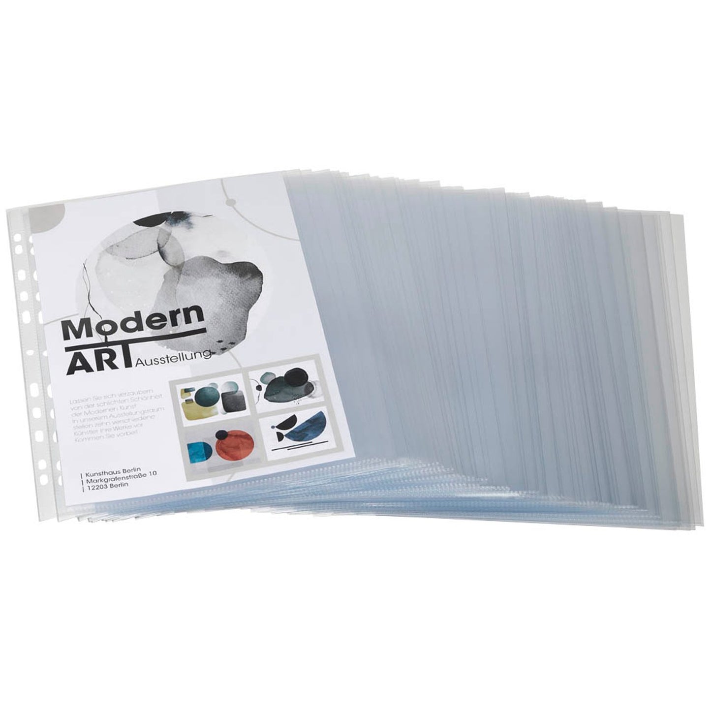 EICHNER Prospekthüllen DIN A4 glasklar glatt 0,12 mm | 9540-02574-110 | 1 Pack = 100 St.