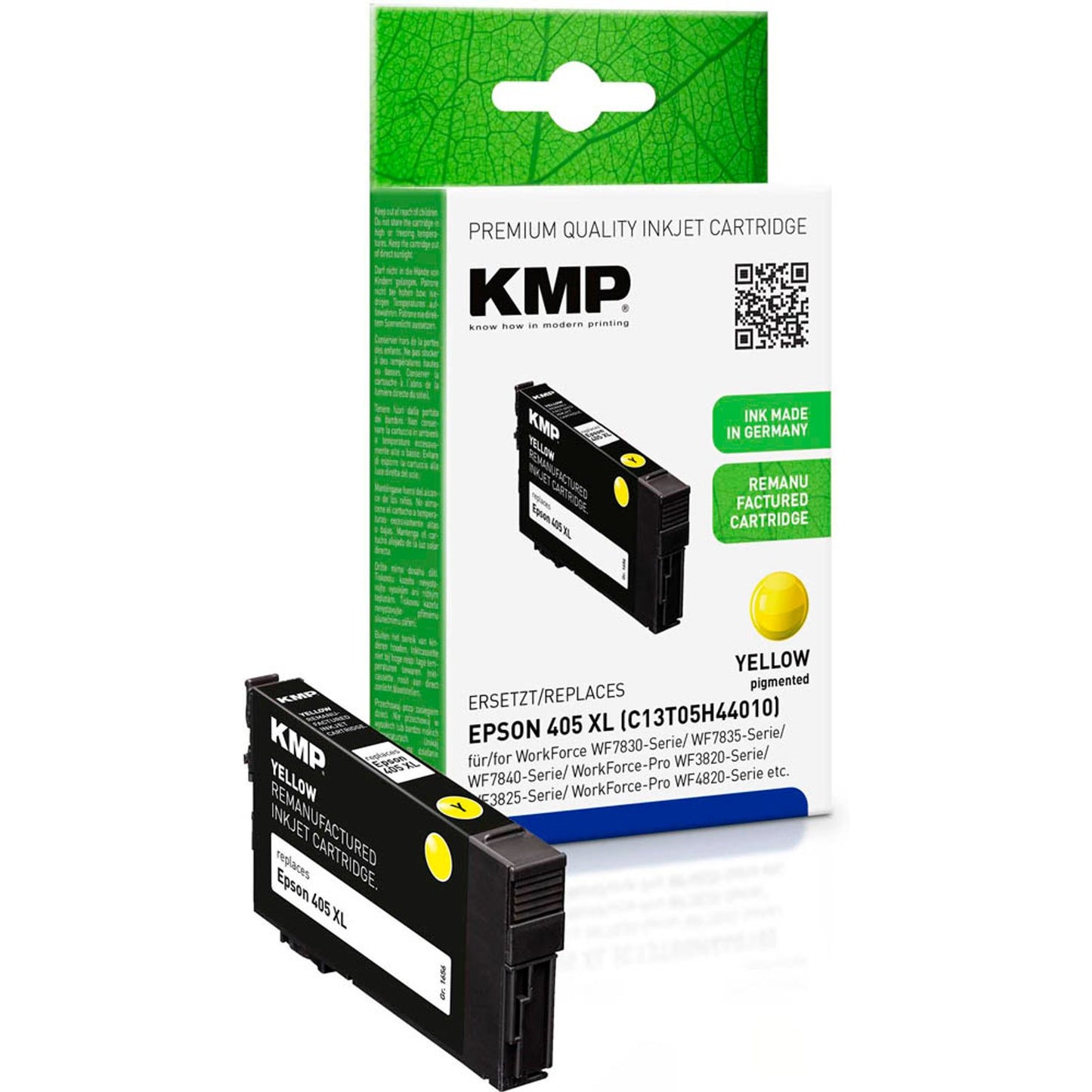KMP gelb Druckerpatrone kompatibel zu EPSON 405XL Y | 1656,4009