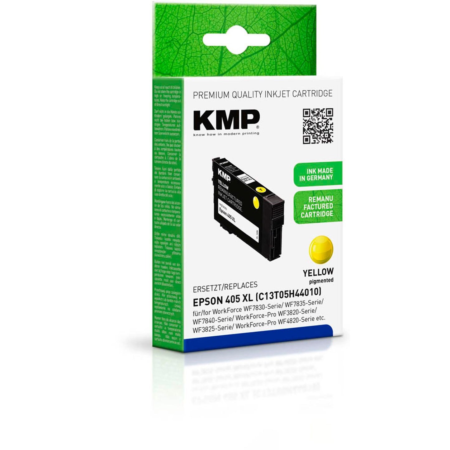 KMP gelb Druckerpatrone kompatibel zu EPSON 405XL Y | 1656,4009