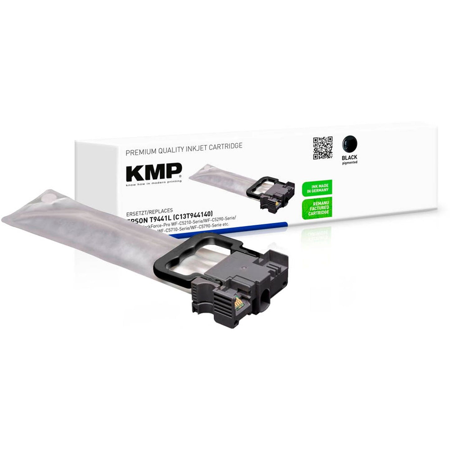 KMP schwarz Druckerpatrone kompatibel zu EPSON T9441L | 1645,4801