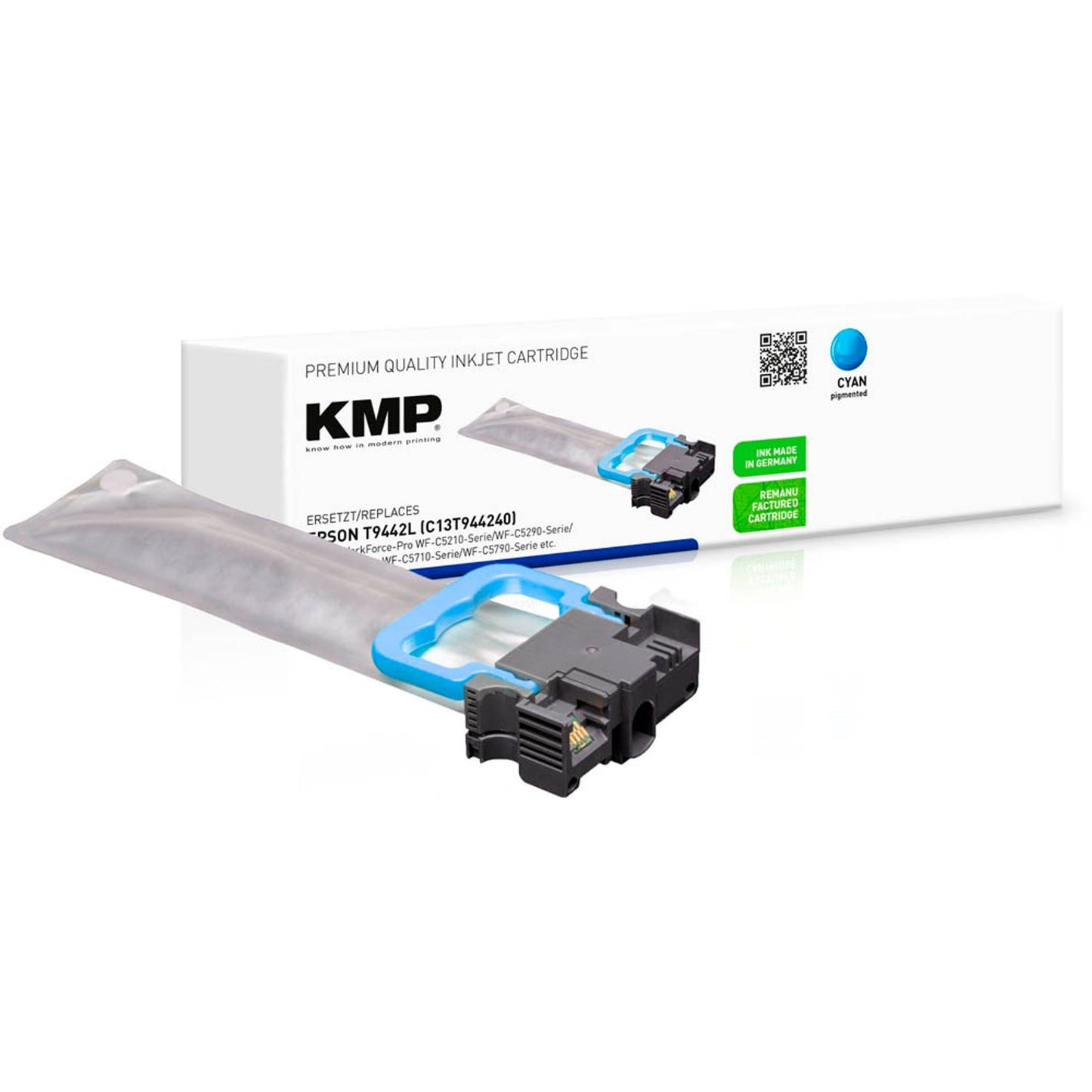 KMP cyan Druckerpatrone kompatibel zu EPSON T9442L | 1645,4803