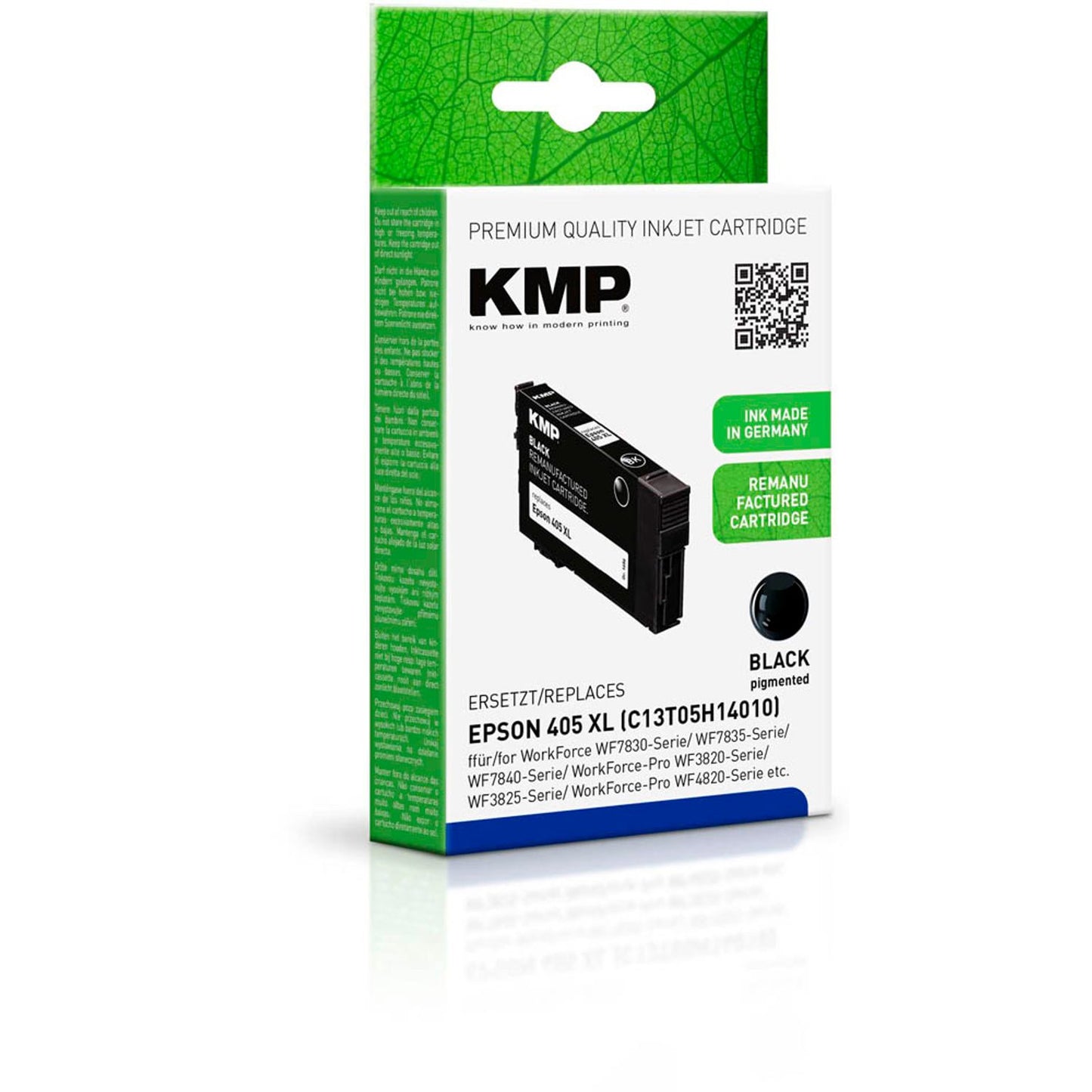 KMP schwarz Druckerpatrone kompatibel zu EPSON 405XL BK | 1656,4001