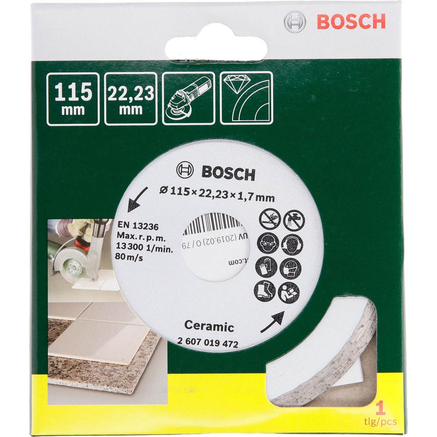 BOSCH Diamant-Trennscheibe | 2607019472