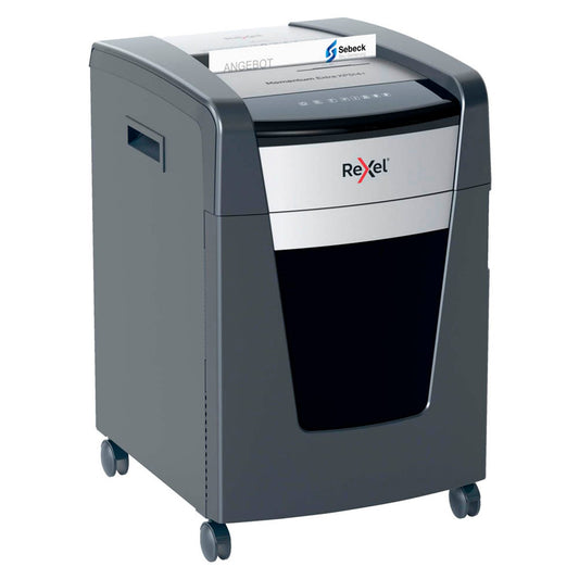 Rexel XP514+ Aktenvernichter mit Partikelschnitt P-5, 2 x 15 mm, bis , grau | 2021514MEU