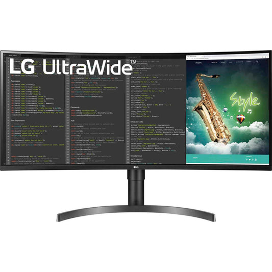 LG 35WN75CP-B Curved Monitor 89,0 cm (35,0 Zoll) schwarz | 35WN75CP-B.AEU