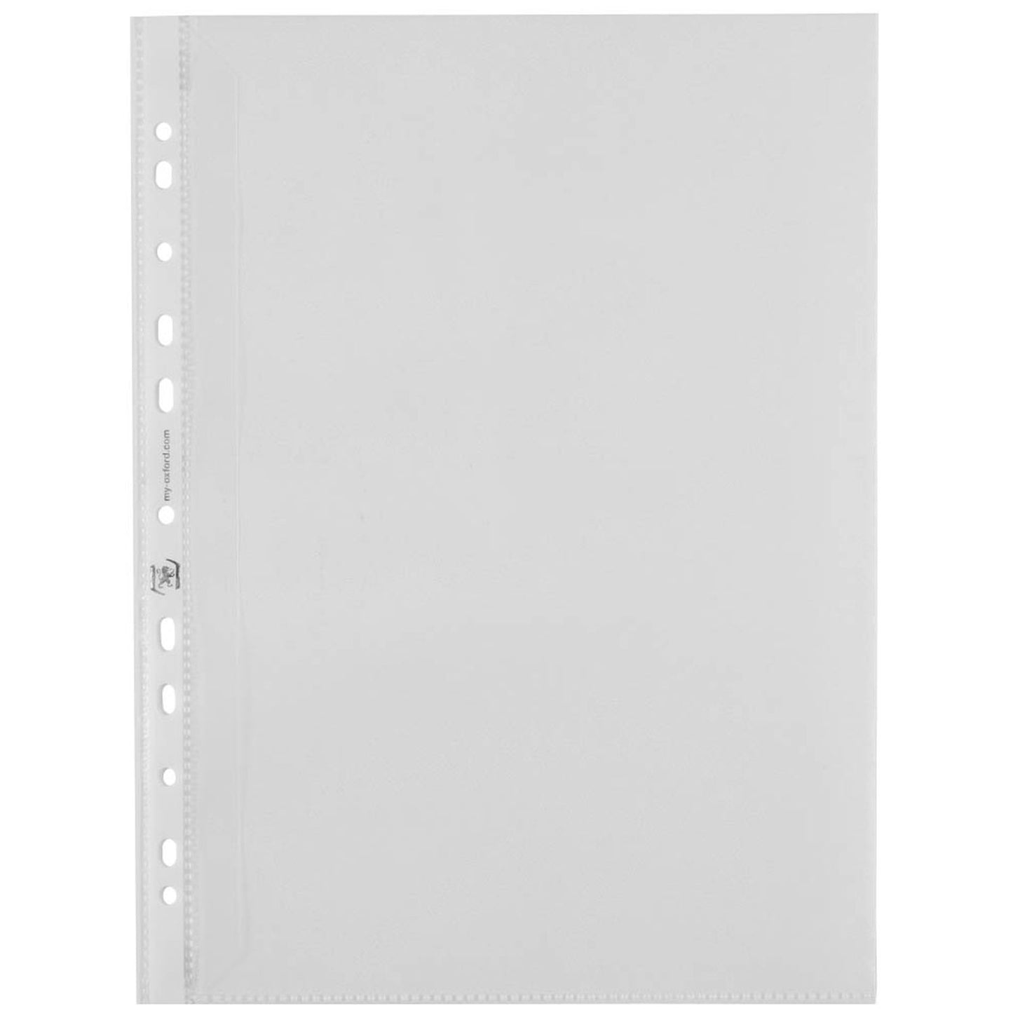 OXFORD Prospekthüllen DIN A4 transparent genarbt 0,12 mm | 100460992 | 1 Pack = 100 St.