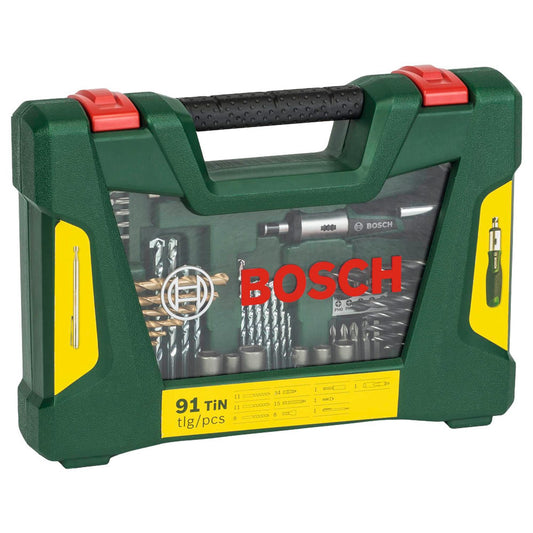 BOSCH V-Line Box Bohrer- und Bit-Set, 91-teilig | 2607017311