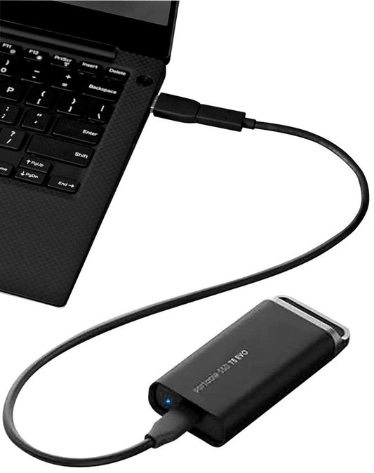 SAMSUNG Portable T5 EVO TB externe SSD-Festplatte schwarz