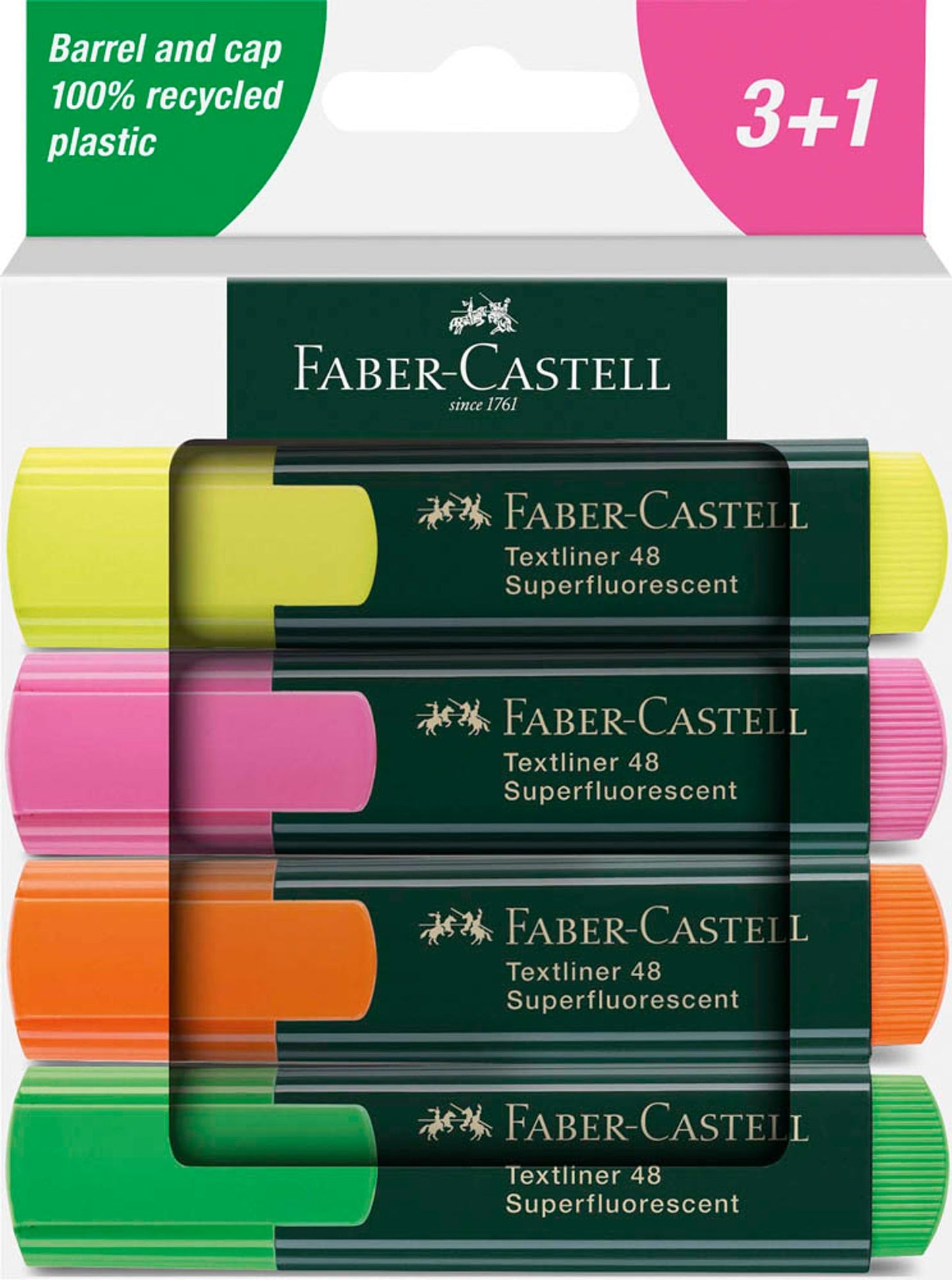 FABER-CASTELL 48 Textmarker